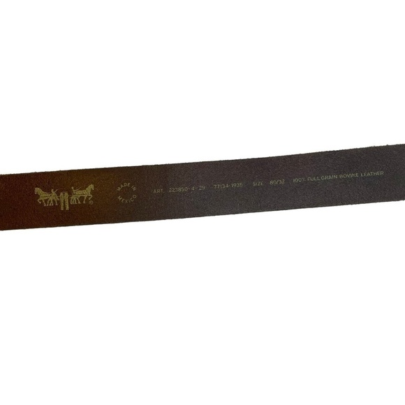 Dark Brown Leather Belt 🤍 - Picture 4 of 8